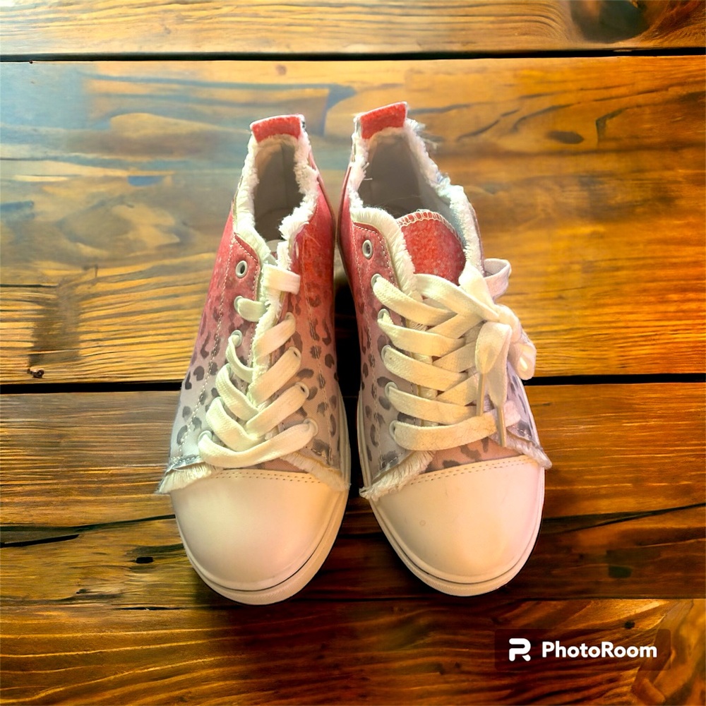 Leopard Print Sneakers NEW